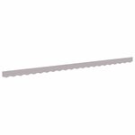 vidaXL Bande de auvent Gris clair 4.8 x 0.2 m Toile