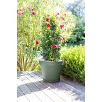 Pot de fleur rond Ø 60 x 47 cm - 76 L - Vert laurier