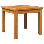 Ensemble Bistro 2 Pièces avec Coussins en Bois d'Acacia