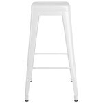 vidaXL Ensemble de bar 7 Pièces Blanc