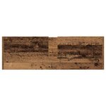 vidaXL Cabinet de Lavabo Bois Ancien 90 x 29 x 55 cm Bois d'ingénierie