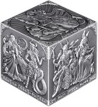 Monnaie NORSE GODS 3D Cube 1 Kg Kilo Argent 500 Francs Burundi 2026 (PRÉCOMMANDE)