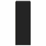 vidaXL Buffet Noir 40 x 35 x 100.5 cm Bois d'ingénierie