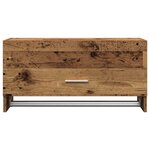 vidaXL Garde-robe vieux bois 70x32 5x35 cm bois d'ingénierie