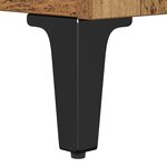 vidaXL Buffets 3 Pièces Bois Ancien 60 x 35 x 70 cm Bois d'ingénierie