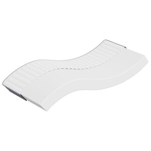 vidaXL Matelas en mousse moyennement doux 80x200 cm