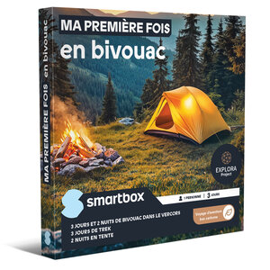 SMARTBOX - Coffret Cadeau Explora Project - Ma première fois en bivouac -  Séjour