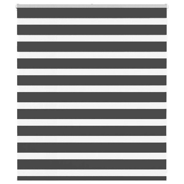 vidaXL Store zèbre noir 120x100 cm largeur du tissu 115 9 cm polyester