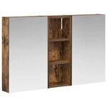 vidaXL Ensemble de Meubles de Salle de Bain 3 Pièces 80 x 10 5 x 50 cm