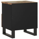 vidaXL Table de chevet Bois de récupération et d'ingénierie