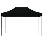 vidaXL Tente de fête 292 x 440 x 315 cm Noir Tissu Oxford