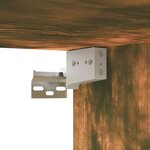 vidaXL Ensemble de meubles TV 2 Pièces Chêne fumé Bois d'ingénierie