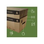 Pack and Move - Lot de 20 caisses en carton - 53 x 30 x 26 cm - Transport  déménagement  stockage