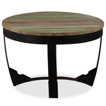 vidaXL Table basse bois de récupération massif 60x40 cm