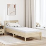 vidaXL Matelas Blanc 160 x 80 cm Mousse