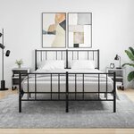 vidaXL Tables de chevet 2 Pièces gris béton 40x30x50 cm bois d'ingénierie