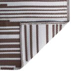 vidaXL Tapis d'extérieur ARAKIL Marron 300 x 400 cm PP