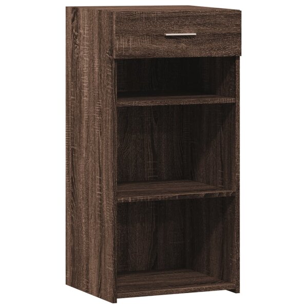 vidaXL Buffet chêne marron 45x42 5x93 cm bois d'ingénierie