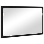 vidaXL Ensemble de mobilier de salle de bain 2 Pièces Chêne noir