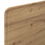 vidaXL Tête de lit Chêne artisanal 80 cm Bois d'ingénierie