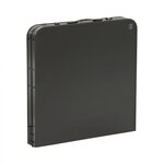 Travellife Unité de rangement pliable de camping Toledo gris foncé