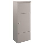 vidaXL Boîte de dépôt de colis Rouillé 44.5 x 29 x 110.5 cm