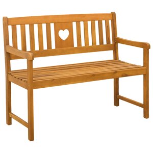 vidaXL Banc extérieur Naturel 110 x 55 5 x 90 cm Bois d'Acacia Massif