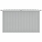 vidaXL Boîte de rangement de jardin Gris 149x99x93 cm