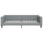 vidaXL Lit de jour avec gigogne et tiroirs sans matelas 90x200 cm