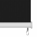 vidaXL Store roulant d'extérieur 200x230 cm Noir