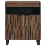 vidaXL Buffet Marron 60 x 33 x 75 cm bois de manguier massif