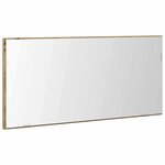 vidaXL Miroir chêne artisanal 80 x 37 cm Verre et Bois Ingénierie