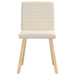vidaXL Chaises à manger lot de 4 Lin