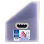 Trieur Porte-revues À 12 Compartiments Crystal - Cristal - X 4 - Exacompta