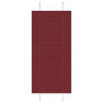 vidaXL Store plissé rouge bordeaux 60x150 cm largeur du tissu 59 4 cm