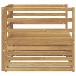 vidaXL Canapé d’extérieur Blanc