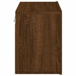 vidaXL Meuble TV mural chêne marron 60x30x41 cm