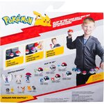 Jazwares PKW3644 - Pokémon - Ensemble Clip'n'Go Repeat Balll