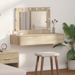 vidaXL Table de Toilette Marron 100 x 40 x 70 cm Bois d'ingénierie