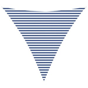 vidaXL Voile d'ombre Bleu et Blanc 4 5 x 4 5 x 4 5 m