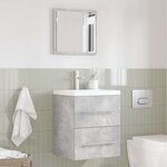 vidaXL Cabinet de salle de bain 41 x 38.5 x 48 cm Bois d'ingénierie