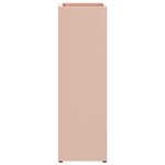 vidaXL Porte-parapluies Rose Métal Standard Porte-parapluies