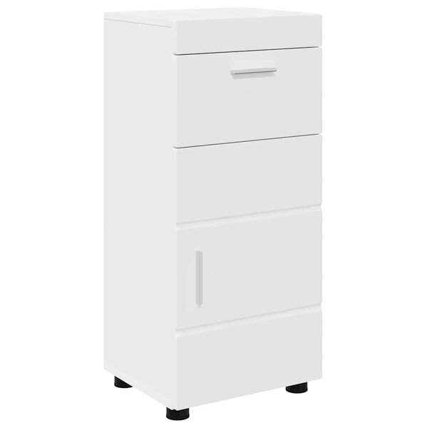 vidaXL Cabinet de salle de bain TULUM Blanc 37 x 31.5 x 82 cm