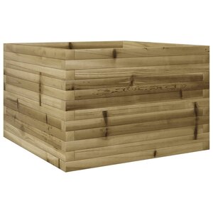 vidaXL Jardinière 70x70x45 5 cm bois de pin imprégné