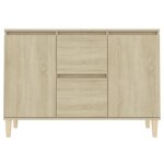 vidaXL Buffet chêne sonoma 101x35x70 cm bois d'ingénierie