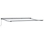 vidaXL Cadre d'auvent Gris clair 500 × 300 cm