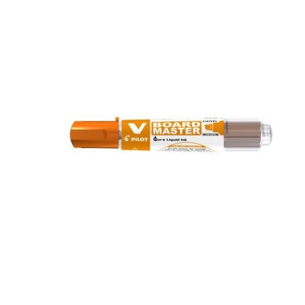 Marqueur Rechargeable V BOARD MASTER Begreen Pointe Biseauté Moyenne Orange PILOT