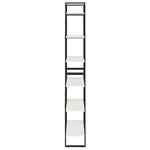 vidaXL Armoire haute Blanc 80x30x210 cm Bois de pin solide