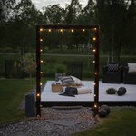 Konstsmide guirlande lumineuse avec 40 ampoules ovales transparentes