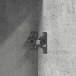 vidaXL Table de Toilette avec stockage Gris clair 102 x 33 x 135 cm